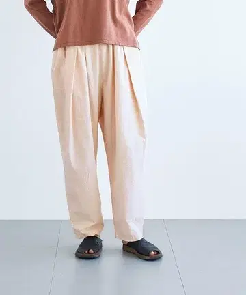미사용 새상품 클래스카 HAU 팬츠 ''kapok'' 살몬 핑크