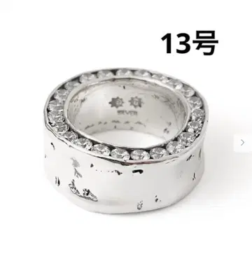 e.m. 이엠 사이드 지르코니아 삽입 반지 13호