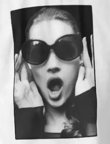 케이트 모스 KATEMOSS 티셔츠 슈퍼 모델 마돈나 마릴린 레어
