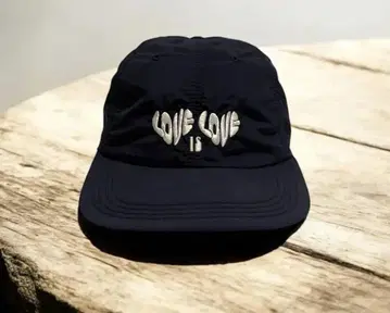 GARBAGE SOFT BRIM CAP LOVE 네이비 캡