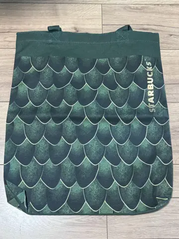 STARBUCKS 비늘 무늬 토트백