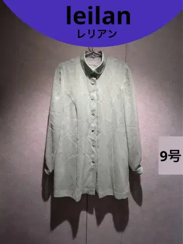 leilan 레리안 거즈 같은 원단 블라우스 9호 사이즈
