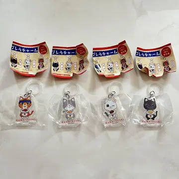 하마 스시 가챠가챠 라면 빨간 고양이 엄브렐라 참 고양이