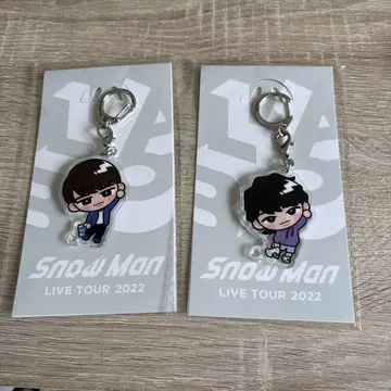 Snow Man LIVE TOUR 2022 아크릴 키링 와타나베 후카사와
