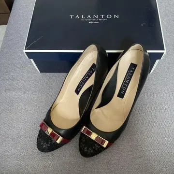 TALANTON 오픈토 하이힐 펌프스