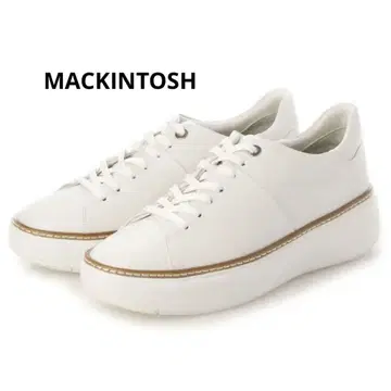 미사용 새상품 매킨토시 MACKINTOSH LONDON 통굽 스니커즈