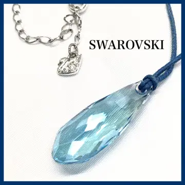 SWAROVSKI 스와로브스키 펜던트 목걸이 블루