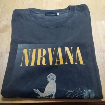 GOODROCKSPEED 티셔츠 NIRVANA 블랙 새상품급