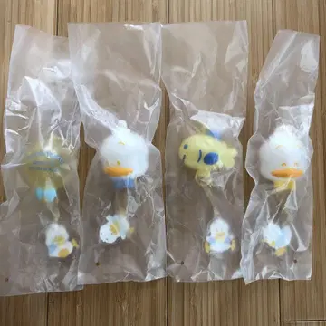 산리오 시크릿 참 꿈꾸는 벌룬 오리 페클 4개 세트
