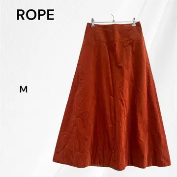 ROPE' 로페 롱 스커트 플레어 스커트 코디 로이 벨로아 느낌