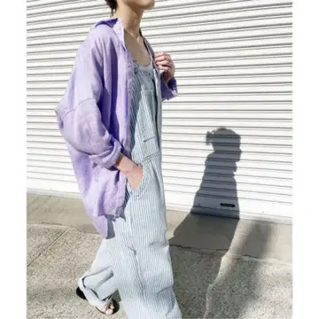 새상품 Spick and Span 80 린넨 카슈쿨 빅 셔츠