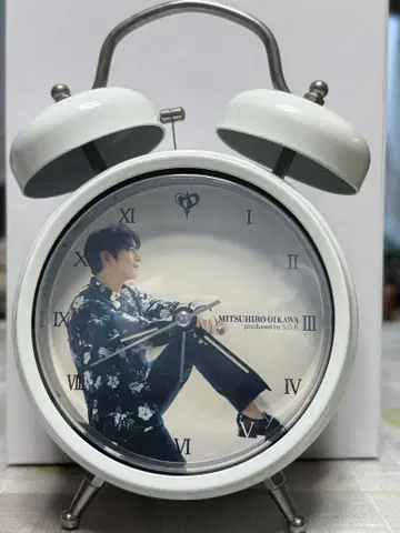 오카와 미츠히로 팬클럽 한정 판매 알람 시계
