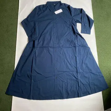 유니클로 네이비 셔츠 원피스 3XL
