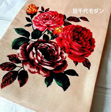 마메치요 모던 나고야 오비 THE ROSE BOUQUET