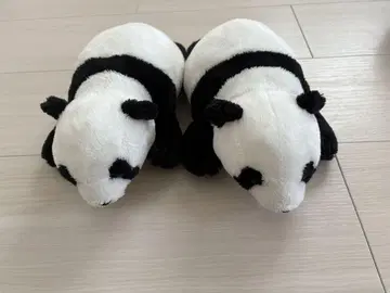 우에노 동물원 자이언트 팬더 봉제 인형 2개 세트