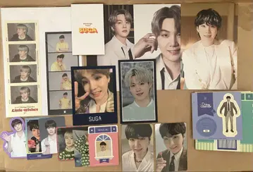 공식 BTS 슈가 윤기 묶음 판매