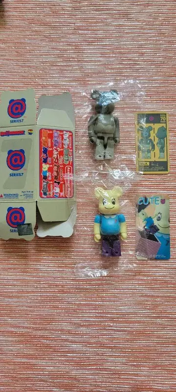 베어브릭 시리즈 7 큐트 SF 미개봉 BE@RBRICK