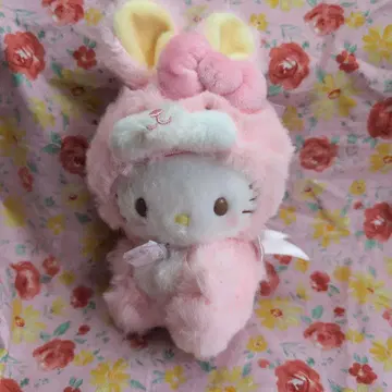 헬로키티 봉제 인형 토끼 코스튬