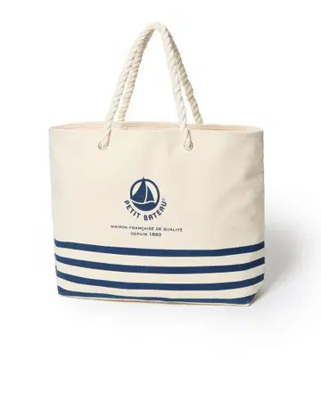 PETIT BATEAU 스트라이프 토트백