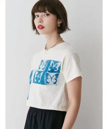 새상품급 jouetie 크롭 티셔츠