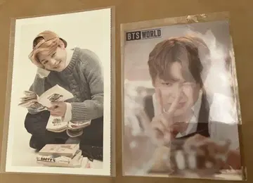 공식 BTS 지민 엽서 사진