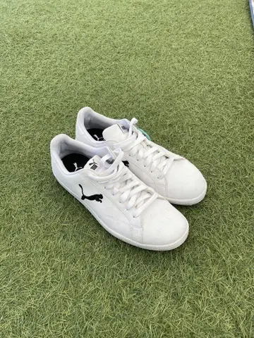 Puma 스매시 캣 화이트 블랙 SOFTFOAM+