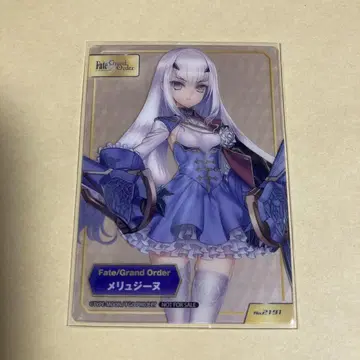 FGO 애니메이트 A.B-T.C 클리어 카드 메루지네 클리어 카드