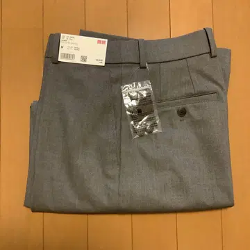 유니클로 UNIQLO 스마트 와이드 팬츠 + 그레이 M