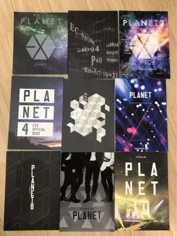 EXO FC 뉴스레터 OFFICAL BOOK 1~5, 7~10