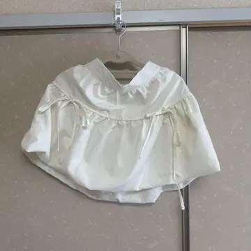 벌룬 스커트 프리 사이즈 아이보리