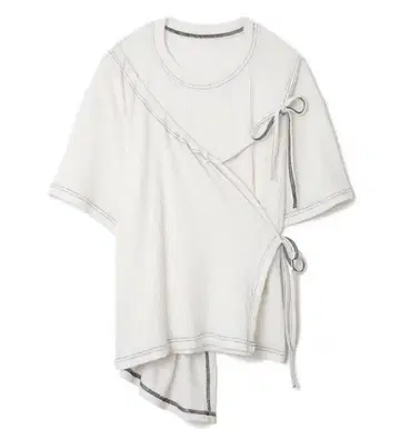 soduk like a curtain t-shirt 화이트