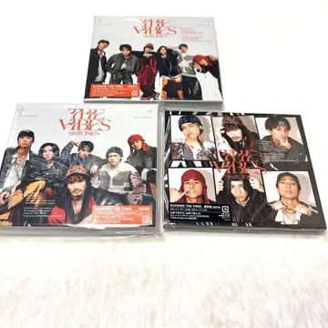 SixTONES THE VIBES 초회판 A B 일반ver