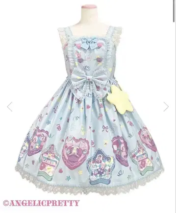 Angelic Pretty Compact Toys 점퍼 스커트 색스