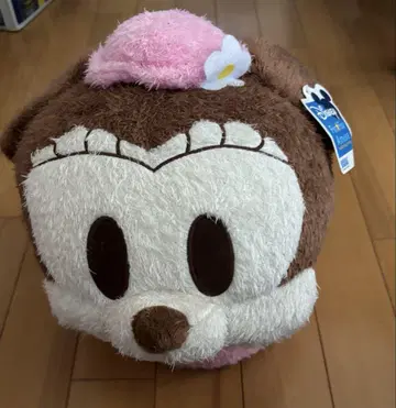 미니 디즈니 봉제 인형 브라운 핑크