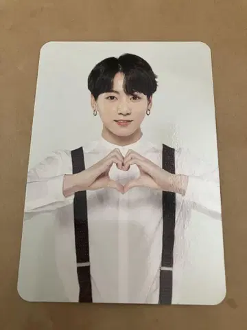 공식 BTS 정국 매직 샵 팬미 트레이딩 카드