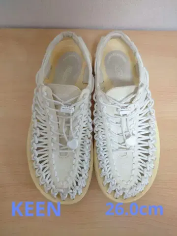 KEEN 킨 유니크 UNEEK 샌들 26.0cm 화이트
