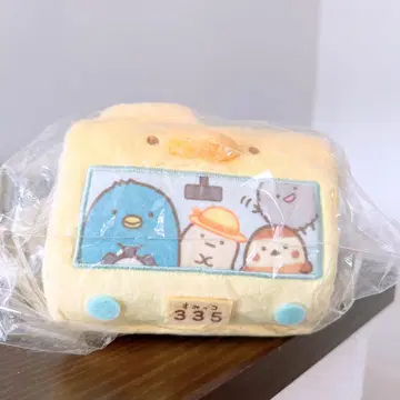 스미코구라시 POP UP SHOP 유치원 장면 봉제 인형 버스