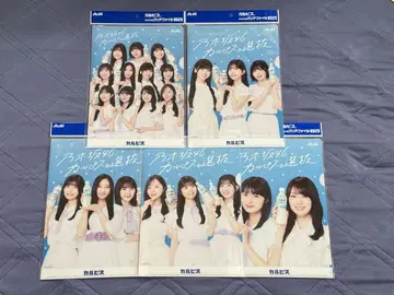 노기자카46 칼피스 클리어 파일 전 종류 세트