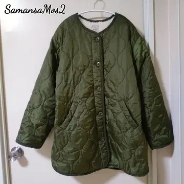 새상품급 SamansaMos2 사만사 모스모스 다운 자켓 퀼팅