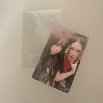 aespa dirty work 워너 혜택 유닛 트레이딩 카드 지민