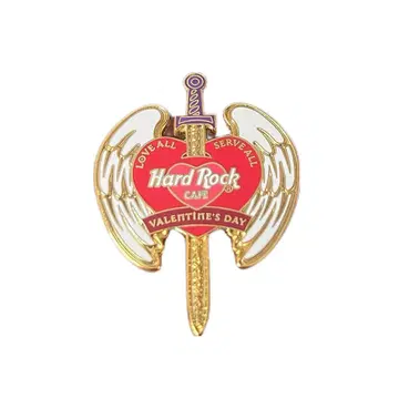 Hard Rock Cafe 발렌타인데이 핀 배지