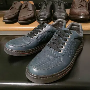 REGAL 리갈 가죽 스니커즈 네이비 컬러 24cm