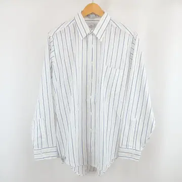 90s VAN HEUSEN 오버 사이즈 스트라이프 셔츠 구제 의류 16