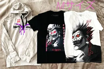 DEATHNOTE 데스노트 티셔츠 트레이닝복 맨투맨 M 사이즈 3장