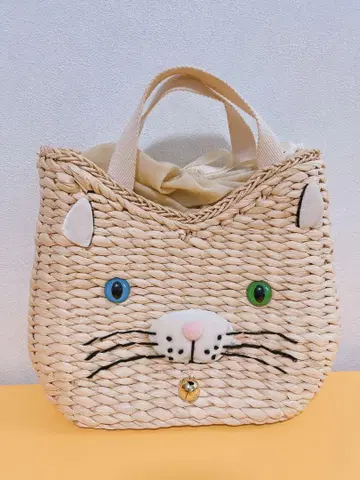 루토 고양이 바스켓 백