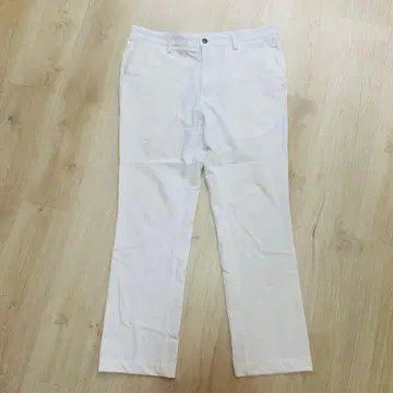 FJ 풋조이 화이트 슬림 핏 골프 팬츠