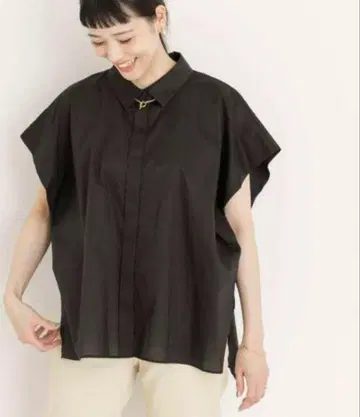 URBAN RESEARCH lab 돌먼 셔츠 블라우스 블랙 검정