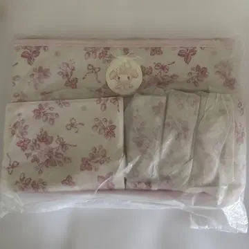 산리오 마이멜로디 화이트 딸기 티타임 화장품 바스켓 소품함