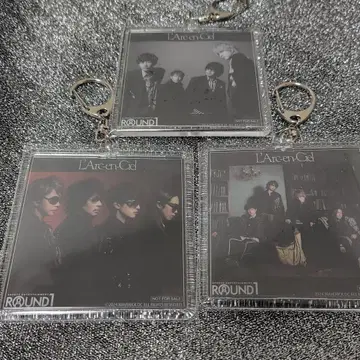 라크 L'Arc~en~Ciel ROUND1 한정판 아크링 키링