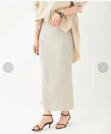 plage YAK 네이비 thermal 스커트